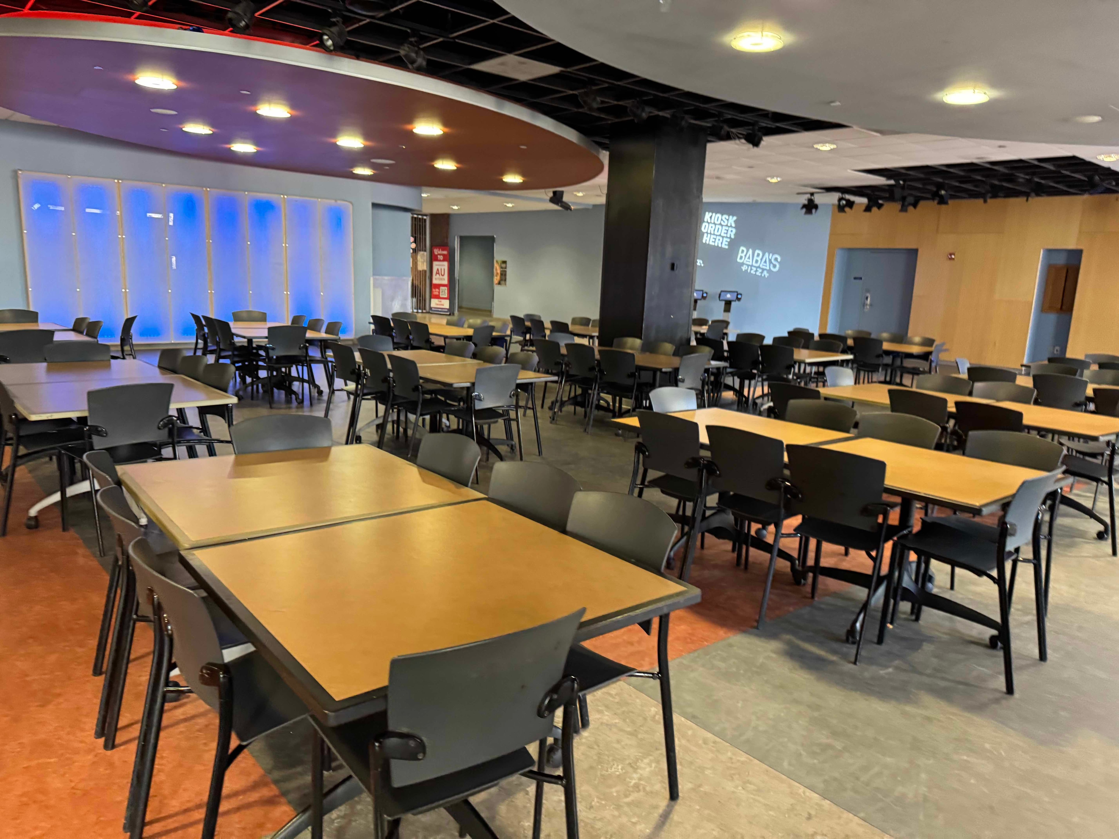 American University dining hall