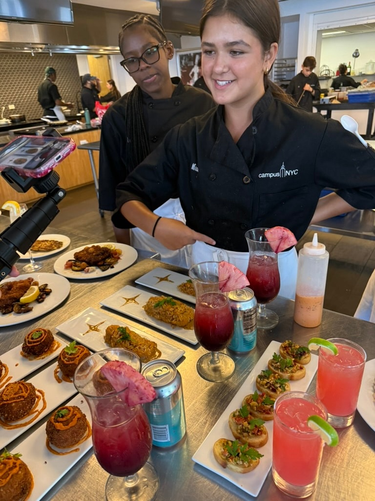 New York City culinary kitchen
