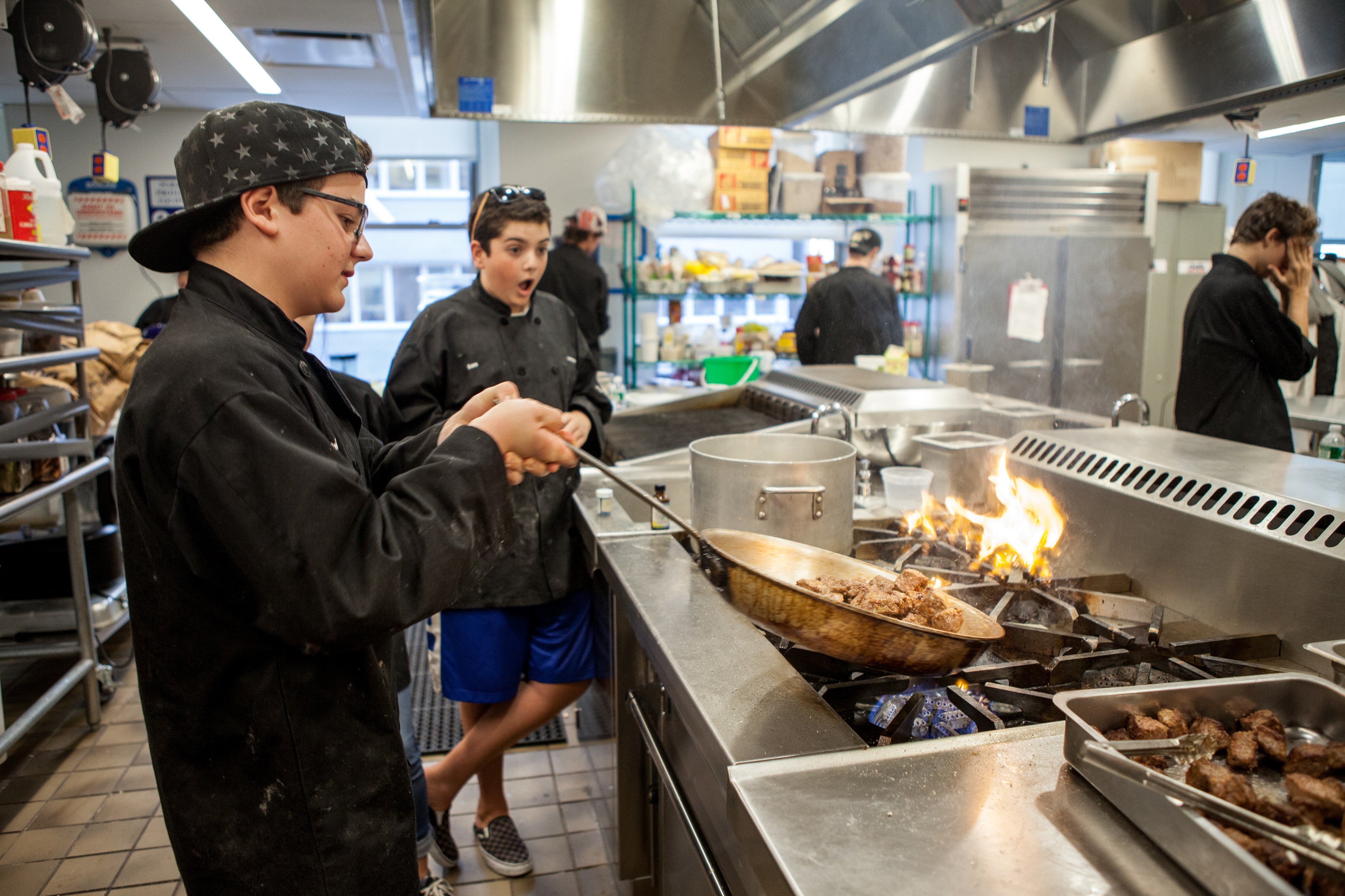 Summer Culinary students