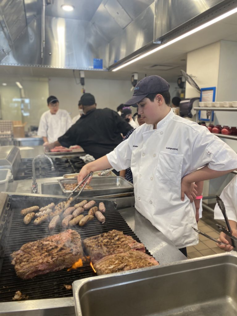 grilling culinary students